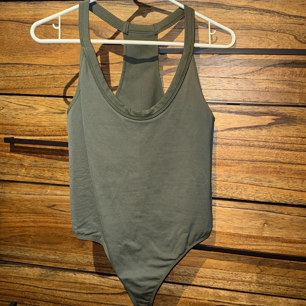 Green bodysuit